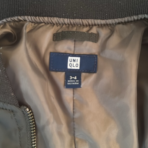 Green kids bomber jacket - Picture 3 of 5